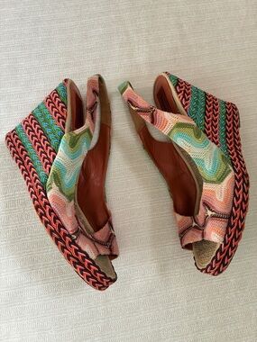 Missoni wedge heels
